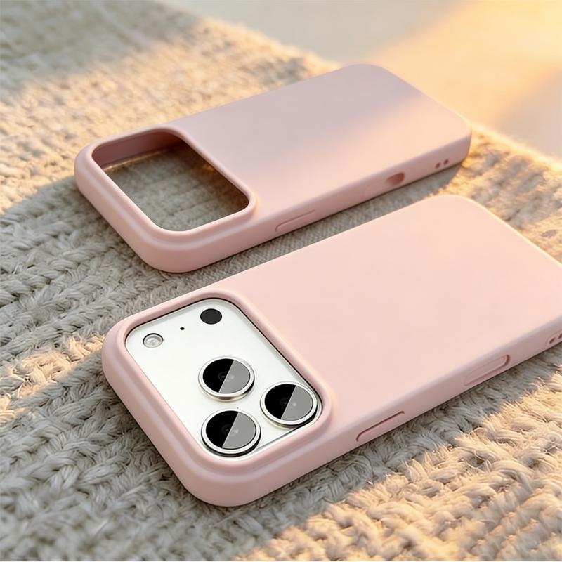 Official Original Liquid Silicone Phone Case for IPhone 18 Pro Max 17 16 15 11 12 14 13 18 Pro Max Shockproof Flannel Full Cover