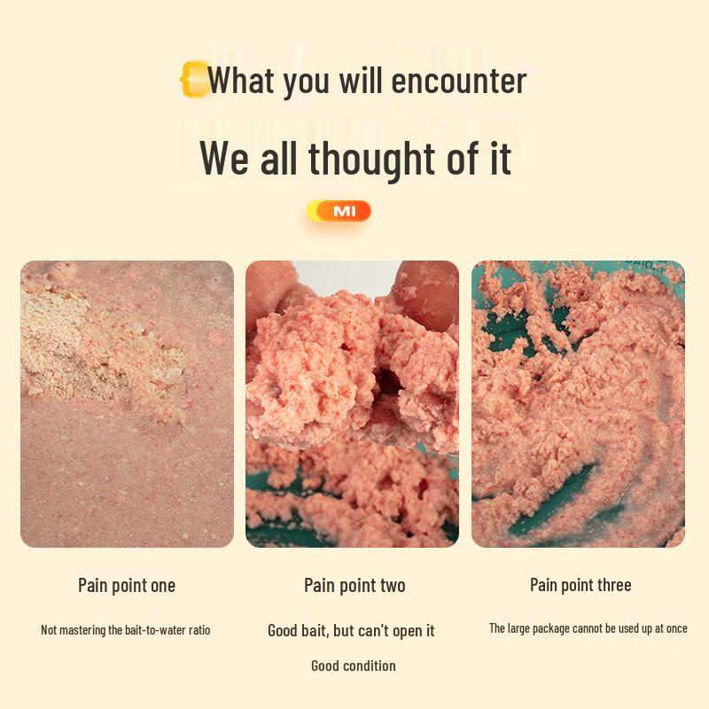 JIADIAONI Little Lazy Worm No-Prep Shrimp Bait