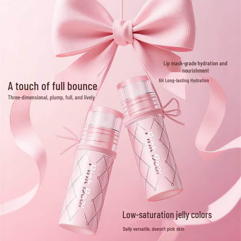 Pink Bear Plumping Dewy Lip Gloss