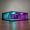 Futuristic Parking Garage Display Model DIY Assembly Underground Scene