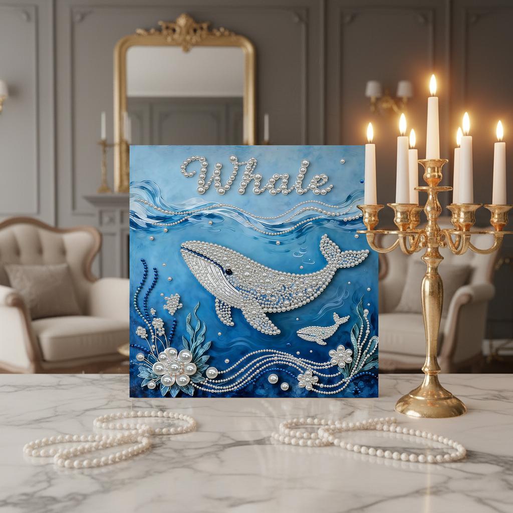 Pittura con Punti Perla Fai-da-te per Adulti/Principianti Regalo Decorazione per la Casa Kit Artistici Pittura Perla 30x30cm Con Telaio