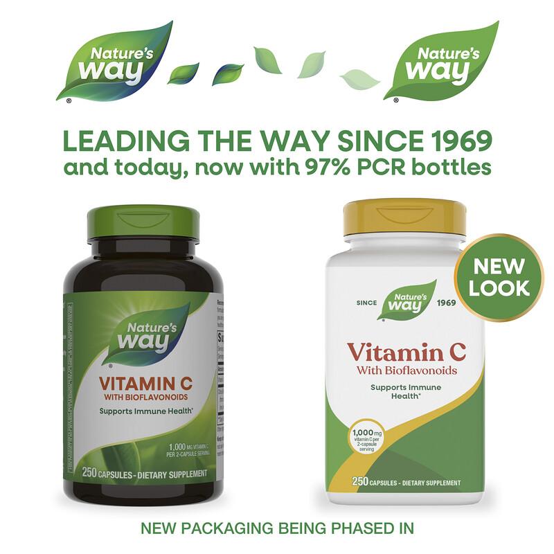 Vitamin C With Bioflavonoids, 250 Capsules
