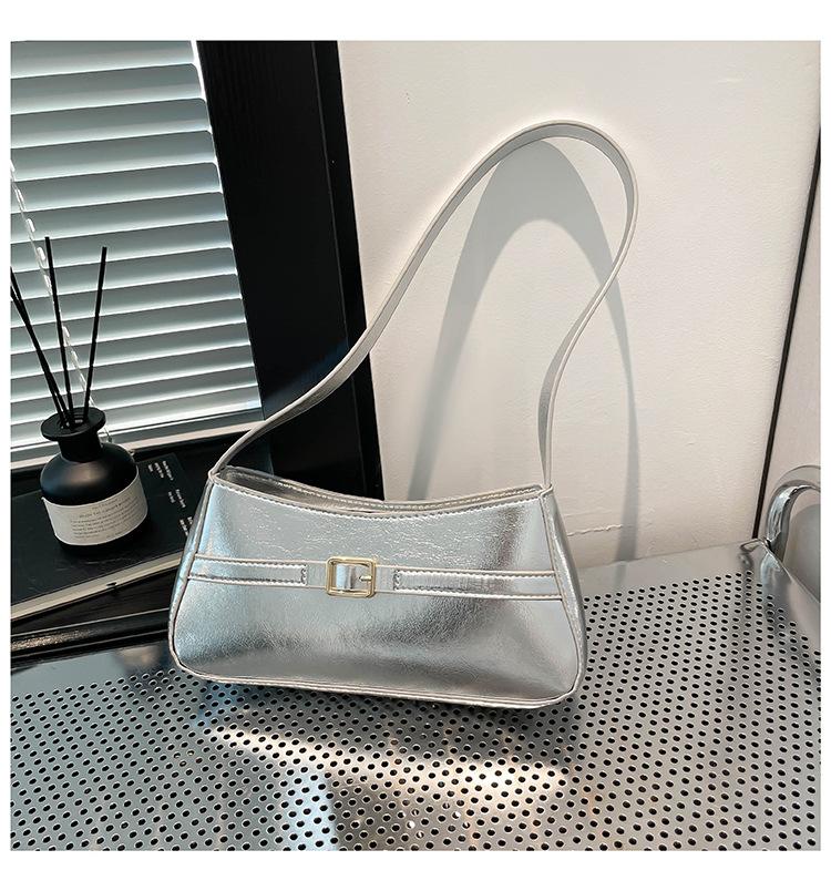 Girls New Simple Women's Bag Handbag Cute 2025 Spring Versatile Ins Casual Bag Shoulder Underarm Bag Women