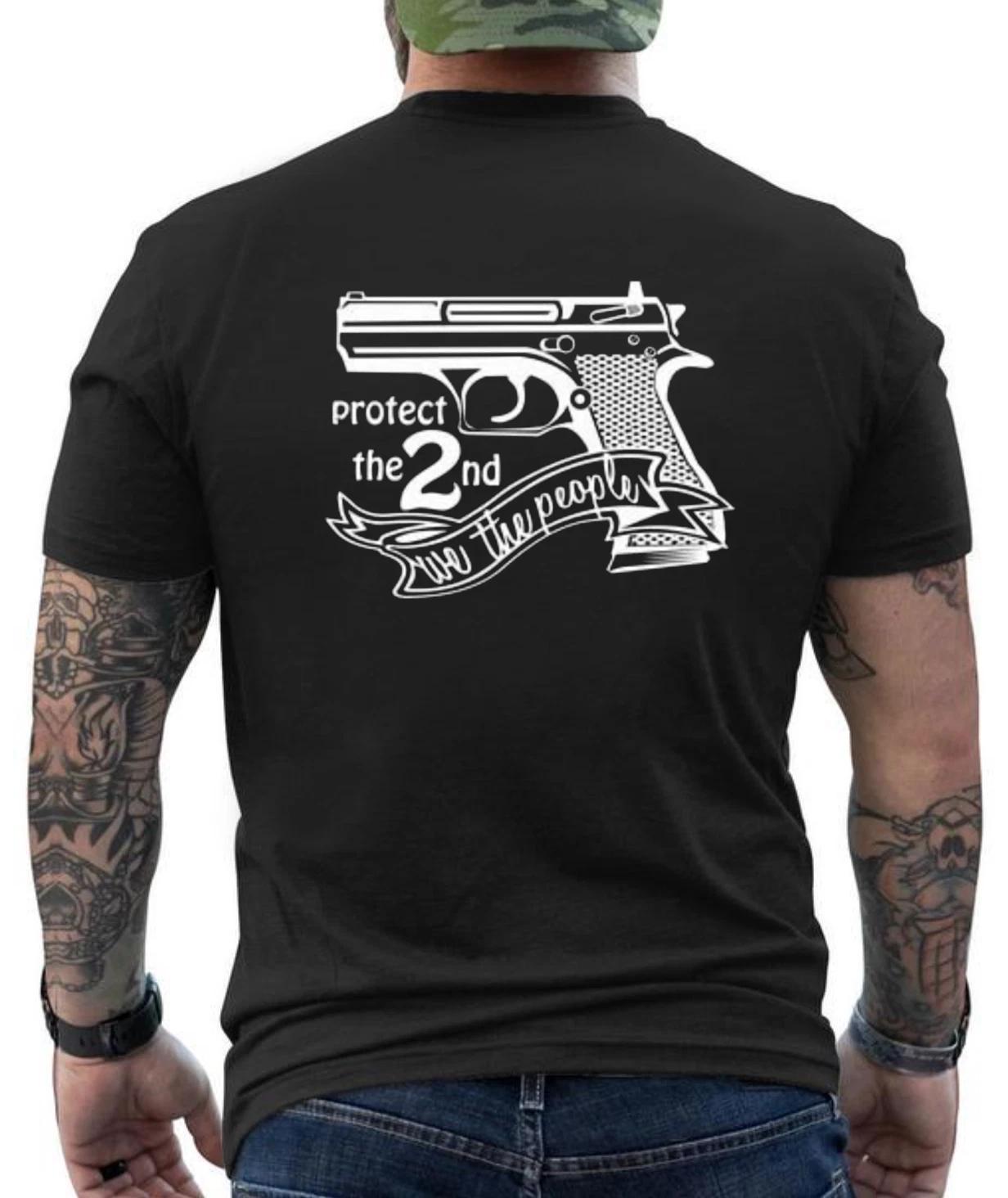 Second Amendment Gun Owner Proud Graphic Design  T- Shirt S