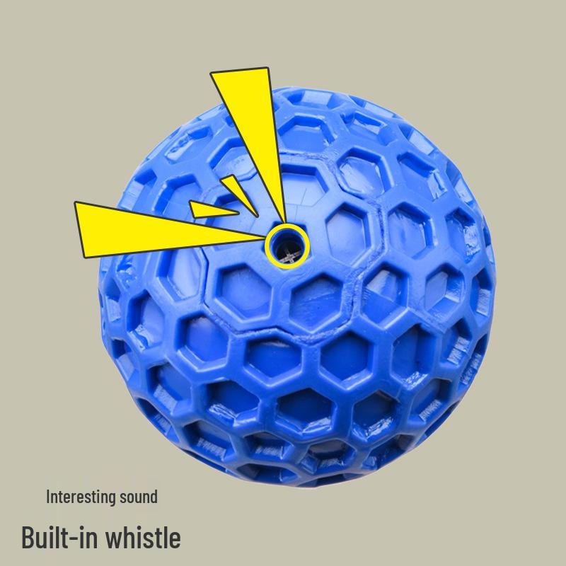 Aisenweier Honeycomb Squeaky Durable Chew Toy for Dogs