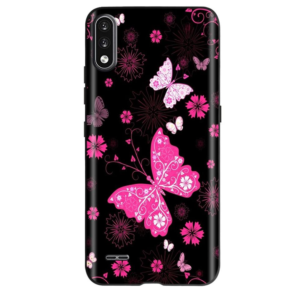 For LG K22 LM-K200 K200E K200B Fashion Pattern Phone Case Soft Silicone TPU Back Cover For LG K22 K 22 2020 Fundas