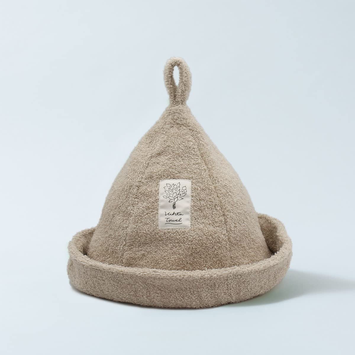 Hartwell Японская шапка-полотенце для сауны Vihta, Бежевая, Сделано в Имабари