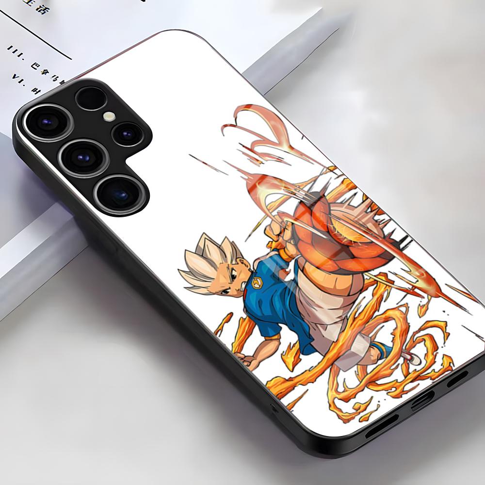 

Inazuma Eleven Anime Phone Case For Samsung S26 S25 Edge Ultra S23 S22 S21 S20 Ultra Plus S24 Fe A54 A53 A25 Glass Cover Samsung S23