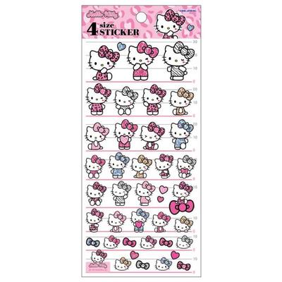 Hello Kitty [Sticker Sheet] 4 Size Stickers 4 SIZE STICKER Sanrio