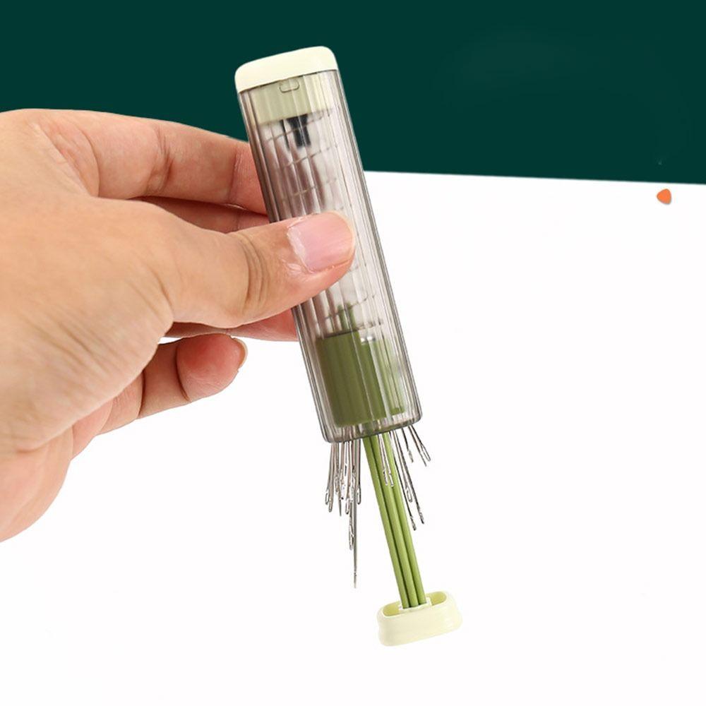 with 20Pcs Needle Quilt Sewing Needle Sewing Storage Box DIY Apparel Sewing Supplies