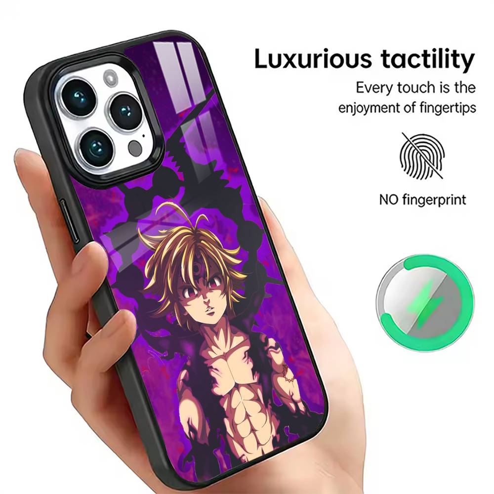

The Seven Deadly Sins Phone Case For iPhone17,16,15,14,13,12,11 Plus,Pro Magnetic with Magsafe Wireless Charging iPhone17Air