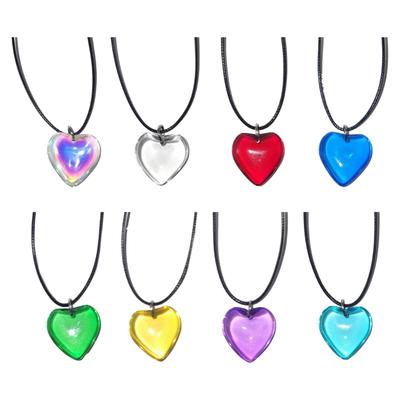 Fashion Trend Niche Sense Loves Pendant Collarbone Chain Temperament Simple Cold Wind Adjustable Black Rope Necklace