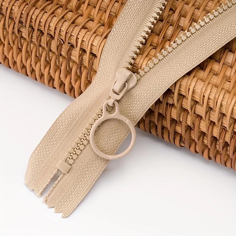 

1pc No.3 Resin Zipper Clothing, Home Textile Accessories, Closed Zipper, Colored Sleeping Bag, Plastic Zipper 3