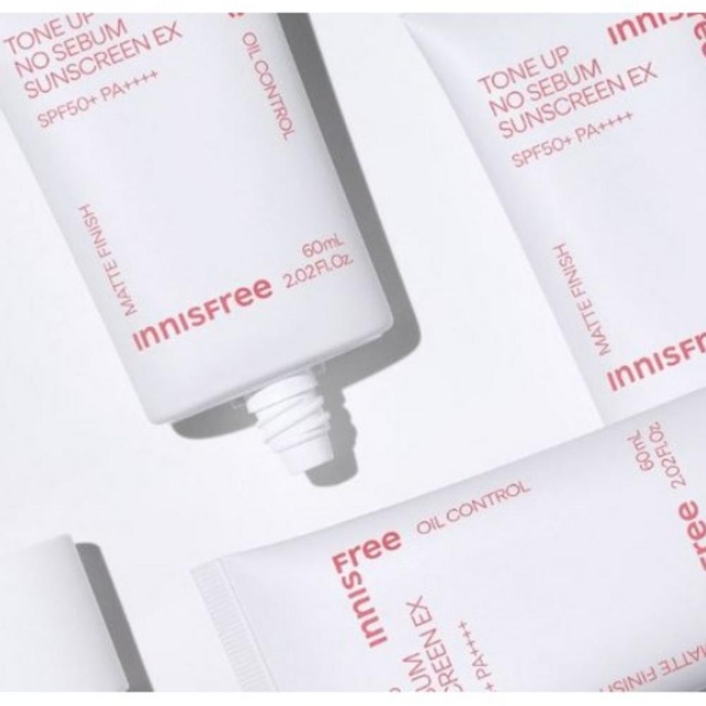 Innisfree Tone-Up No-Sebum Sunscreen EX SPF50+ PA++++ 60ml