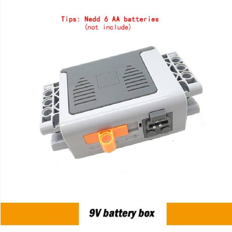 Blocks With Building Motor Module And Lithium Battery For Kids And Collectors