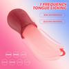 10 Speeds Realistic Pink Licking Tongue Vibrators For Female Nipples Clitoral Stimulation Sex Toys Couples