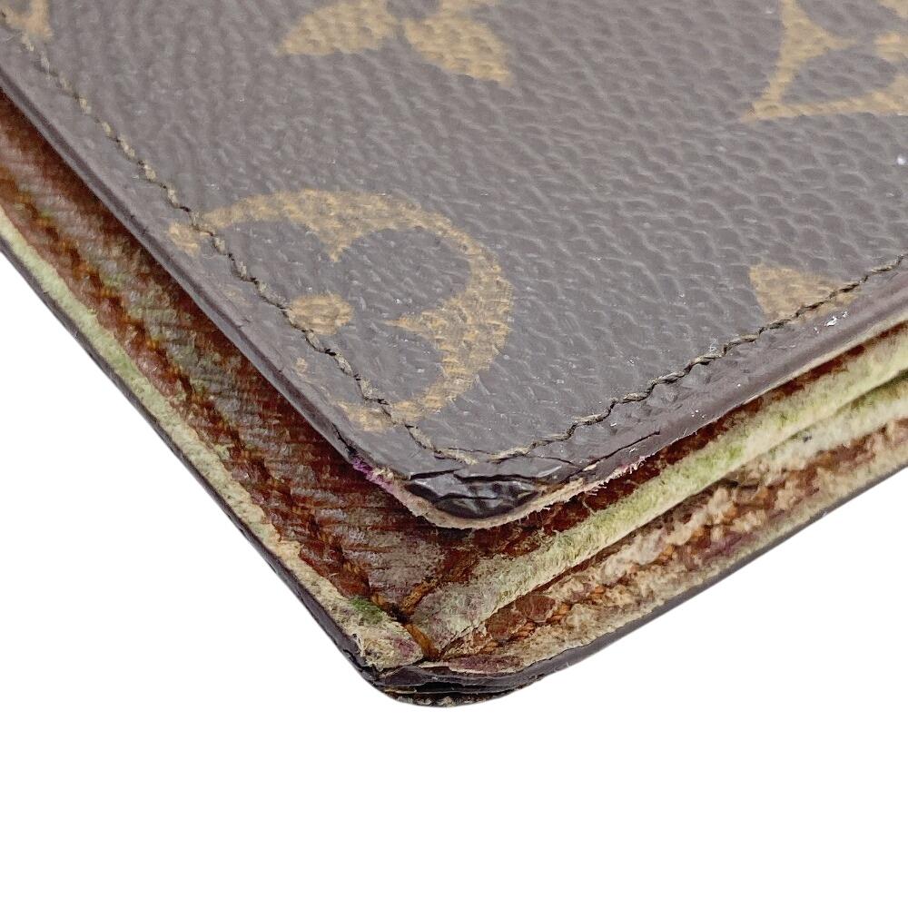 Louis Vuitton M60530 Kartenetui Monogram Leder Japon Sangpur Ausweishülle Braunes Leder Kinder Gebraucht