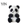 Handmade Style Panda Statue 3D Printed Ornaments, Cute & Pillow Desktop Figurine, Stress Relief Sculpture Ornaments for Home Office Decoration,