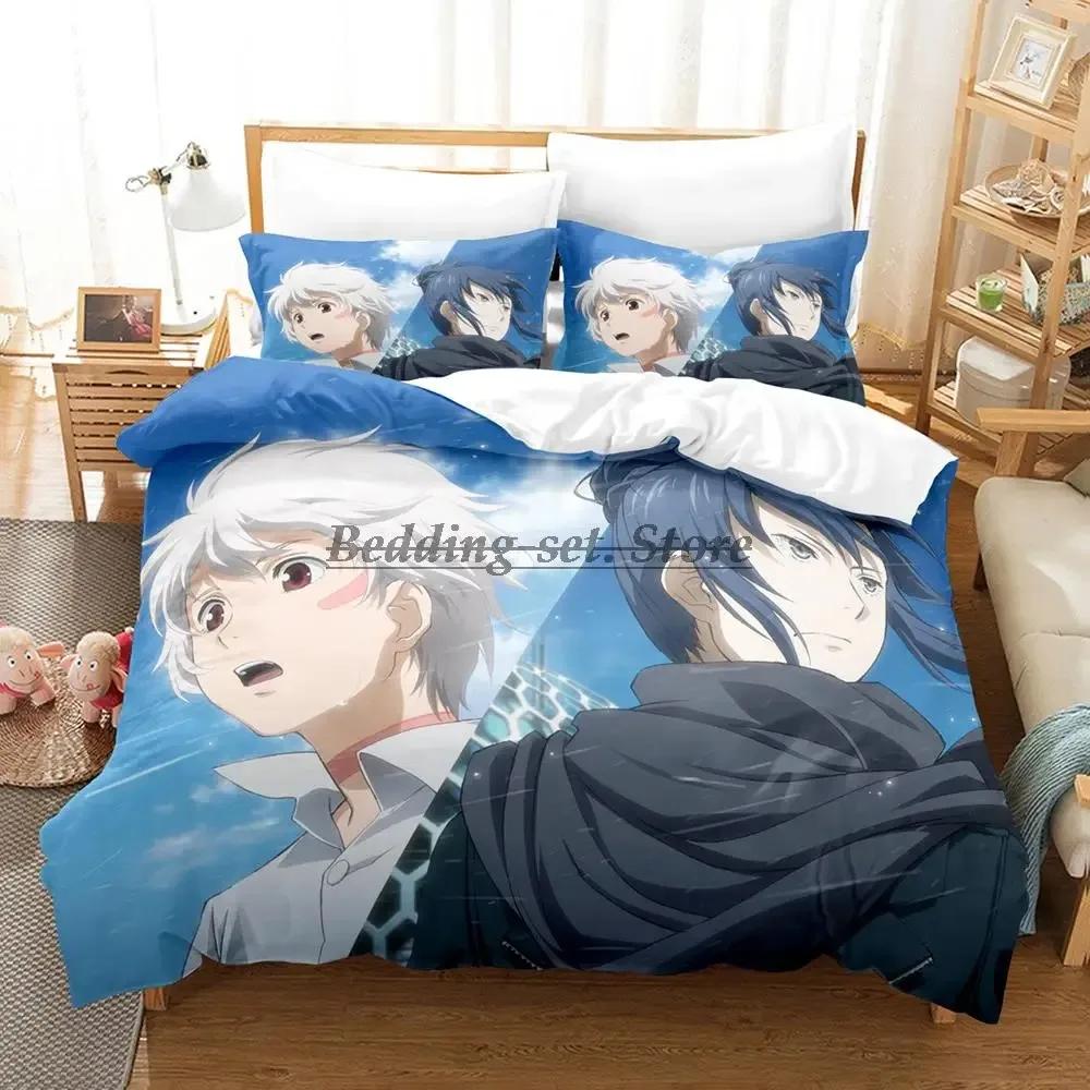 New No.6 Shion Nezumi Bedding Set Single Twin Full Queen King Size Bed Set Aldult Kid Bedroom Duvetcover Set Anime Bed Sheet
