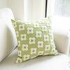 Yousheng Plush Flower Pillow Cover Spring Summer Throw Pillow Case Farmhouse Decor Pillow Case with Hidden Zipper for Sofa Bed Home Decoration