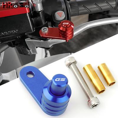 Dla BMW GS F850GS F800GS F750GS F700GS F650GS motocykl CNC akcesoria aluminiowe przełącznik hamulca postojowego blokada sterowania rampa