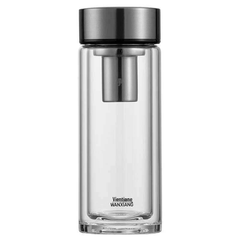 Wanxiang Double-Layer Glass Tumbler