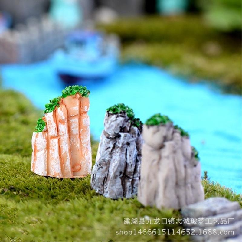 3pcs Micro Landscape Bryophyte Bottle Mini Rockery Multi Meat Ecological Bottle Potted