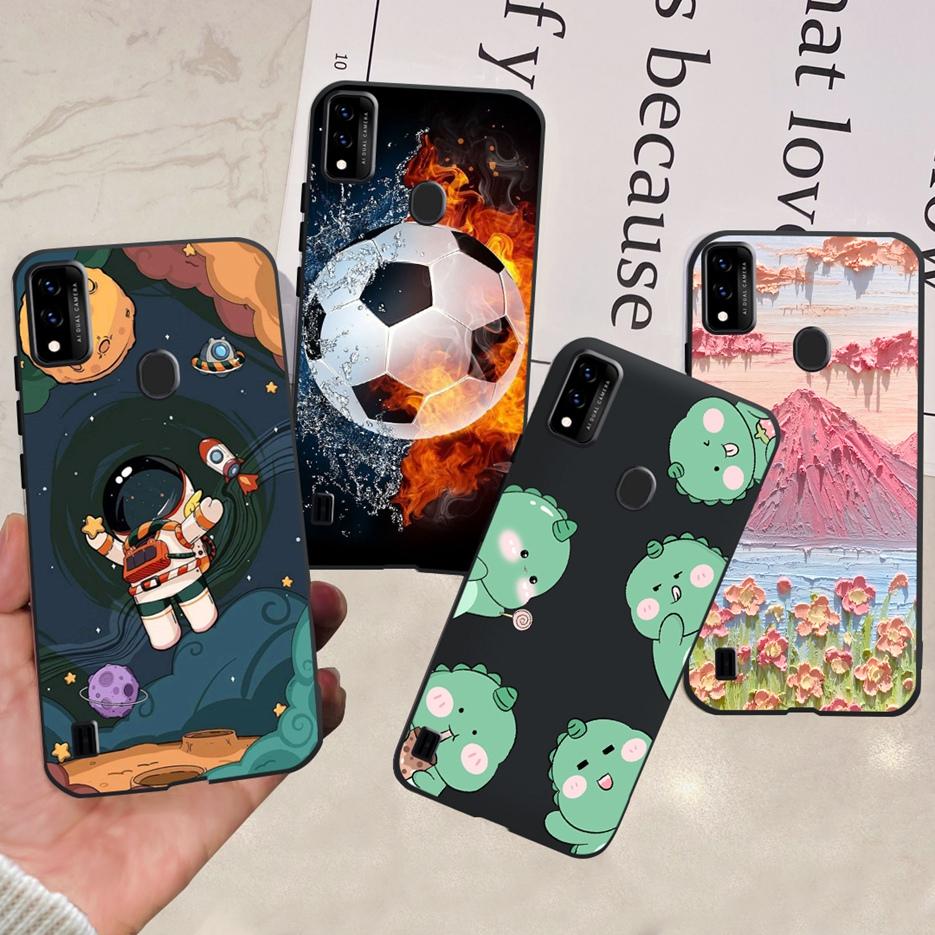 For ZTE Blade A51 A71 Case New Fashion Painted Back Cover Shockproof Phone Case For ZTE Blade A71 A7030 BladeA51 Soft TPU Fundas