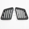 For Mitsubishi Triton L200  2024 Styling Carbon Fiber Dashboard Upper Air Condition Outlet Cover Trim Interior Accessories