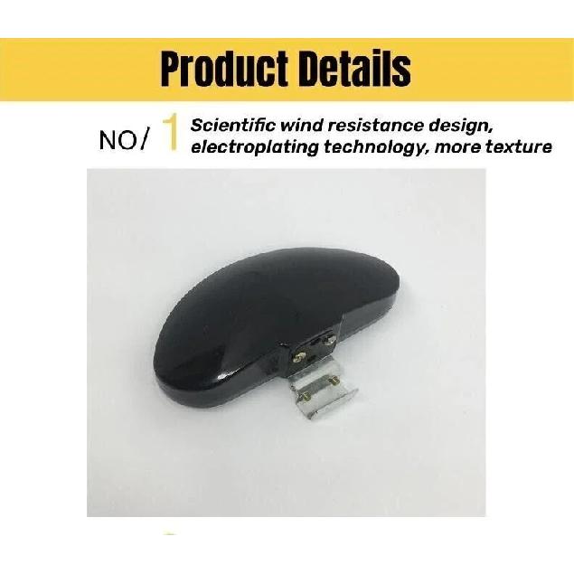 2pcs Adjustable Car Safety Blind Spot Rear View Angle Mirror Wide Angle Side Rear View Mirror For Van Trucks Motorcycle