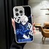 Blaue L-Lock Nagi Seishiro Stoßfeste Handyhülle für iPhone 17 Air 16 16E 15 Pro Max 14 Plus 13 Mini 12 Rückseite Anti-Fall Fund