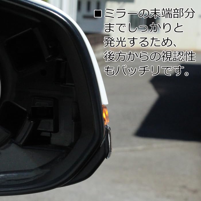 Sequential turn LED flowing turn side mirrors for the 40 series Alphard and 90 series Noah and and 10 series Corolla VOXY Voxy 90 Voxy custom signals,