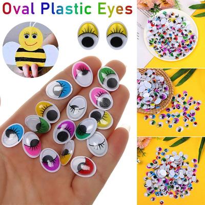 Stuffed Animals Parts DIY Dolls Materials Wiggling Moving Eyes 3D Dolls Accessories Plush Panda Eye