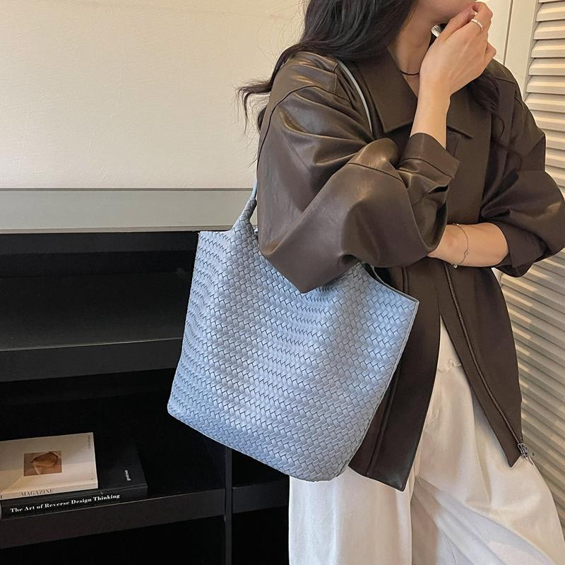 Commuter Tote Bag Women's Underarm Bag Large Capacity Shoulder Bag with Coin Purse