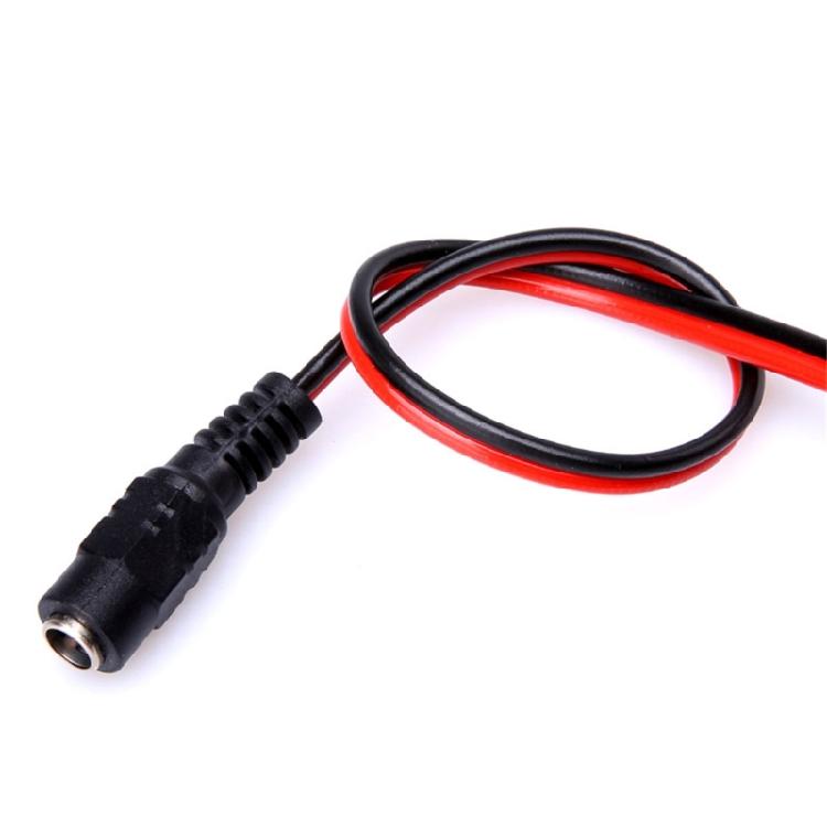 Standard 5.5x2.1mm Female Power Cable, Power Pigtail Wire for Safe Electrical Supply Security Camera, ,