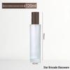 Tarro de Crema Cremosa Esmerilado con Veta de Madera - Botella Cosmética Sellada para Contorno de Ojos y Crema Facial Oscura Recargable