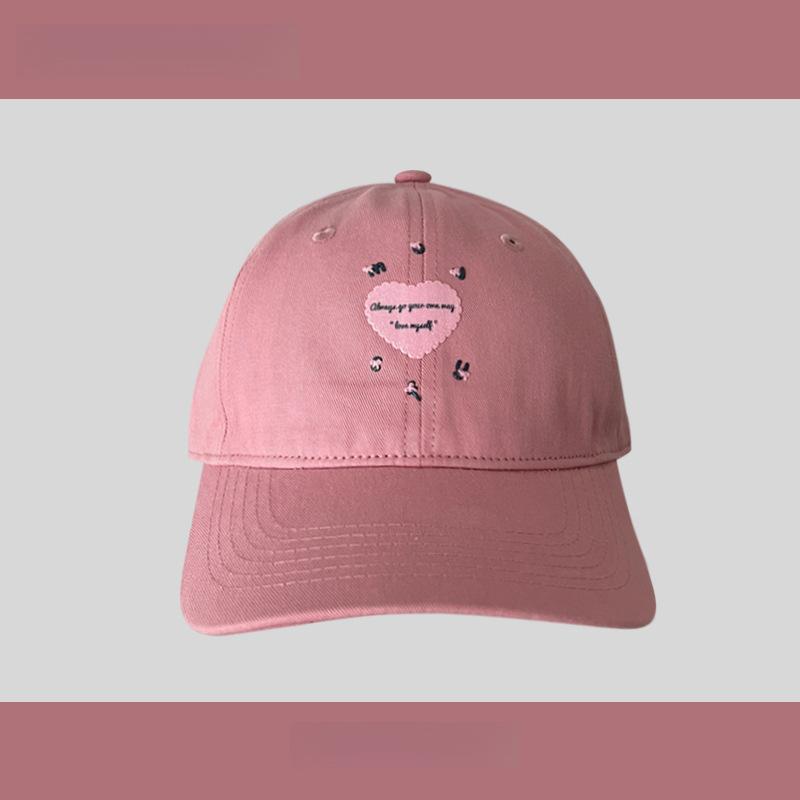 Spring And Summer Baseball Cap Children Shopping Versatile Students Cute Love Show Face Little Cap