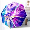 1pc Sturdy 8-Bone Auto Umbrella, Kpop Dem Umbrella, Digital Printed, Foldable Umbrella for On-the-Go Outdoor Use