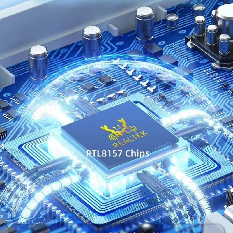 5Gbps USB 3.2 Type C Ethernet Adapter RJ45 Network Card for Windows 11 PC/Laptop USB-C RTL8157 Chip Converter Lan Internet Cable