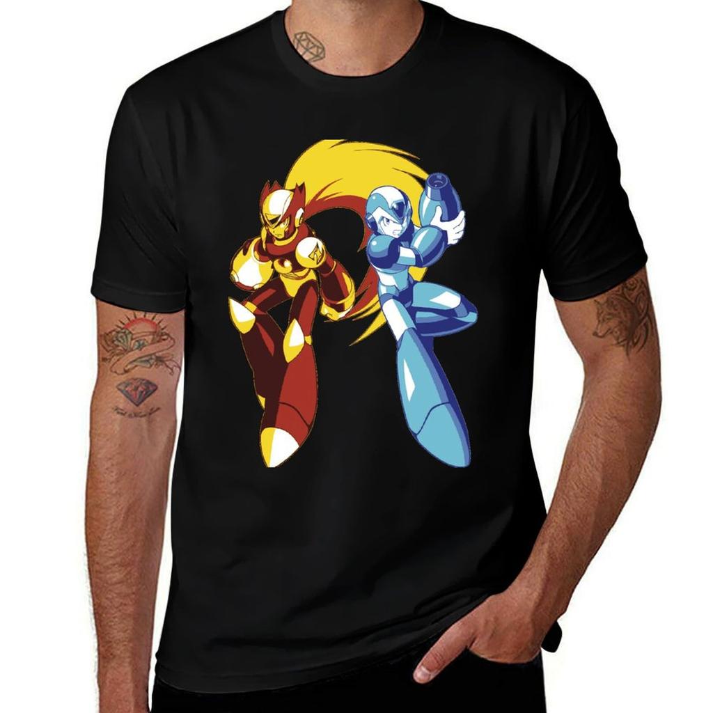 Mega Unisex And Zero 01 Tshirt Heavy Duty Casual Work Tee