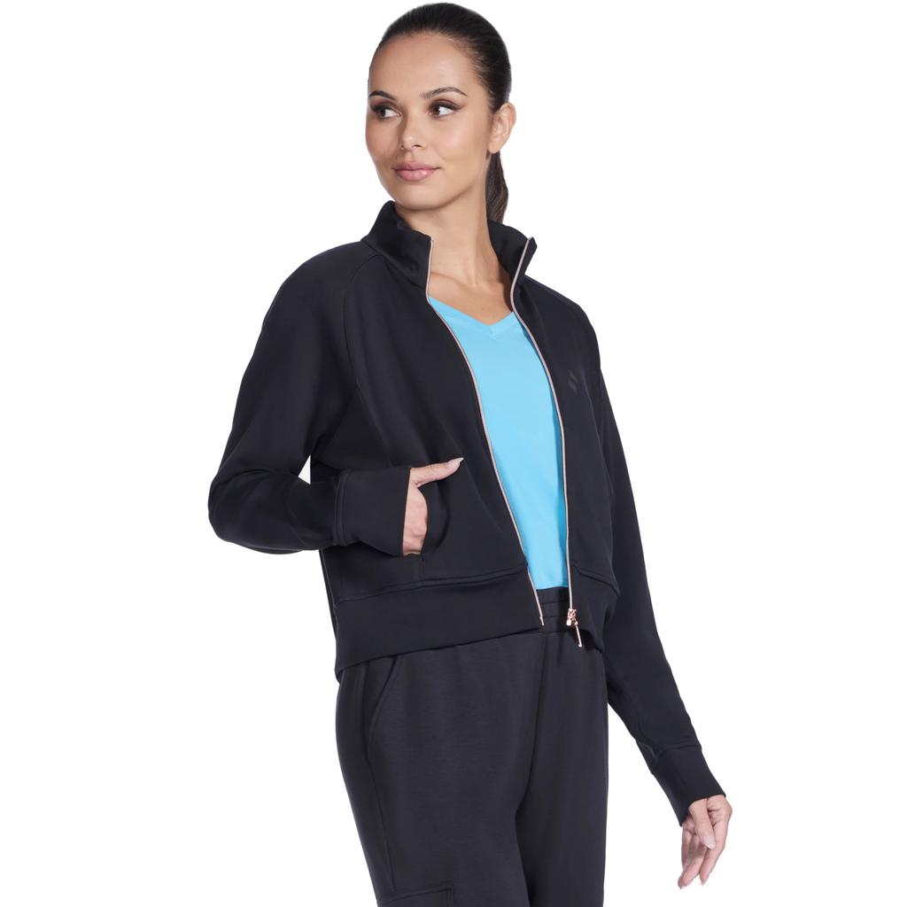 Skechers Skechluxe Elevate Jacket, Womens black Jacket