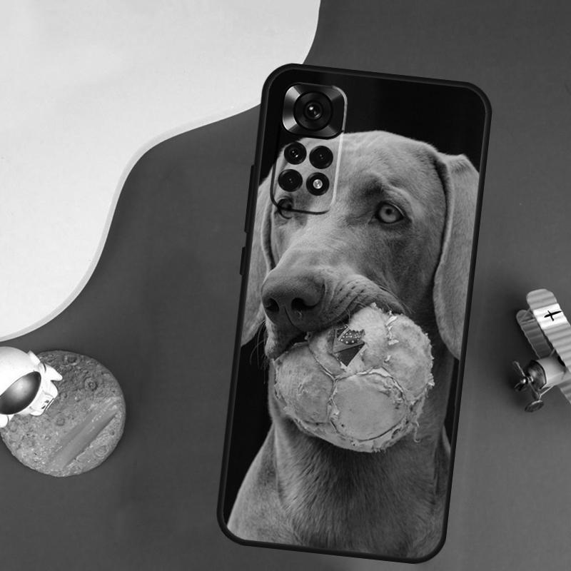 Weimaraner Dog Case For Xiaomi Redmi Note 13 Pro 14 12 9 10 11 Pro 10S 11S 12S Redmi 14C 13C 10C 12C Cover