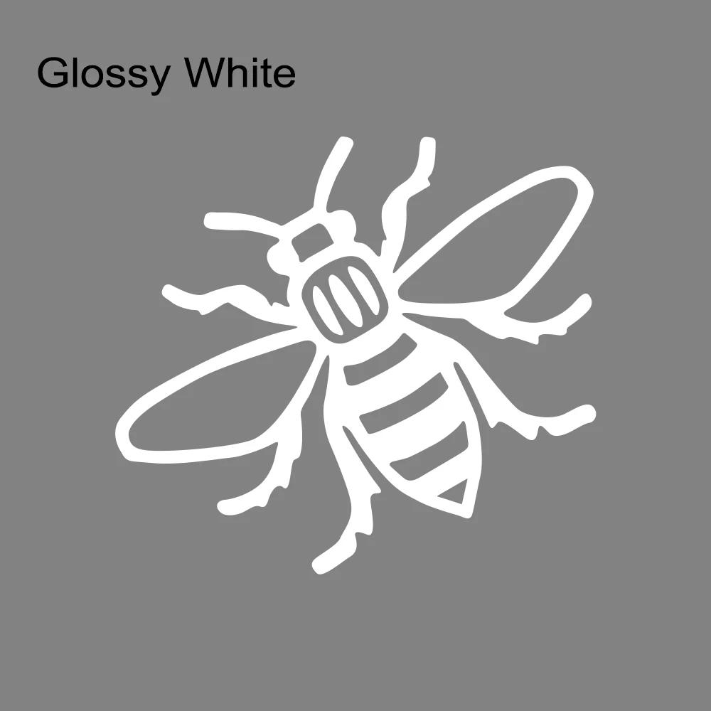 13x9.5cm Bee Sticker Car Window Manchester Bee Decal Truck Windshield Body Laptop Vinyl Decals Motorcycle Decoration Accessories