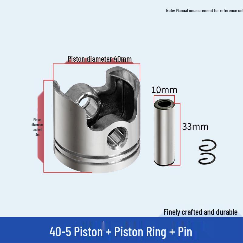 Four-Stroke Lawn Mower Piston Ring & Two-Stroke Brush Cutter Piston Assembly 