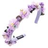Elegant Hair Female Rhinestone Camellia Headband Ornaments Accessories Hair Pearl Lady