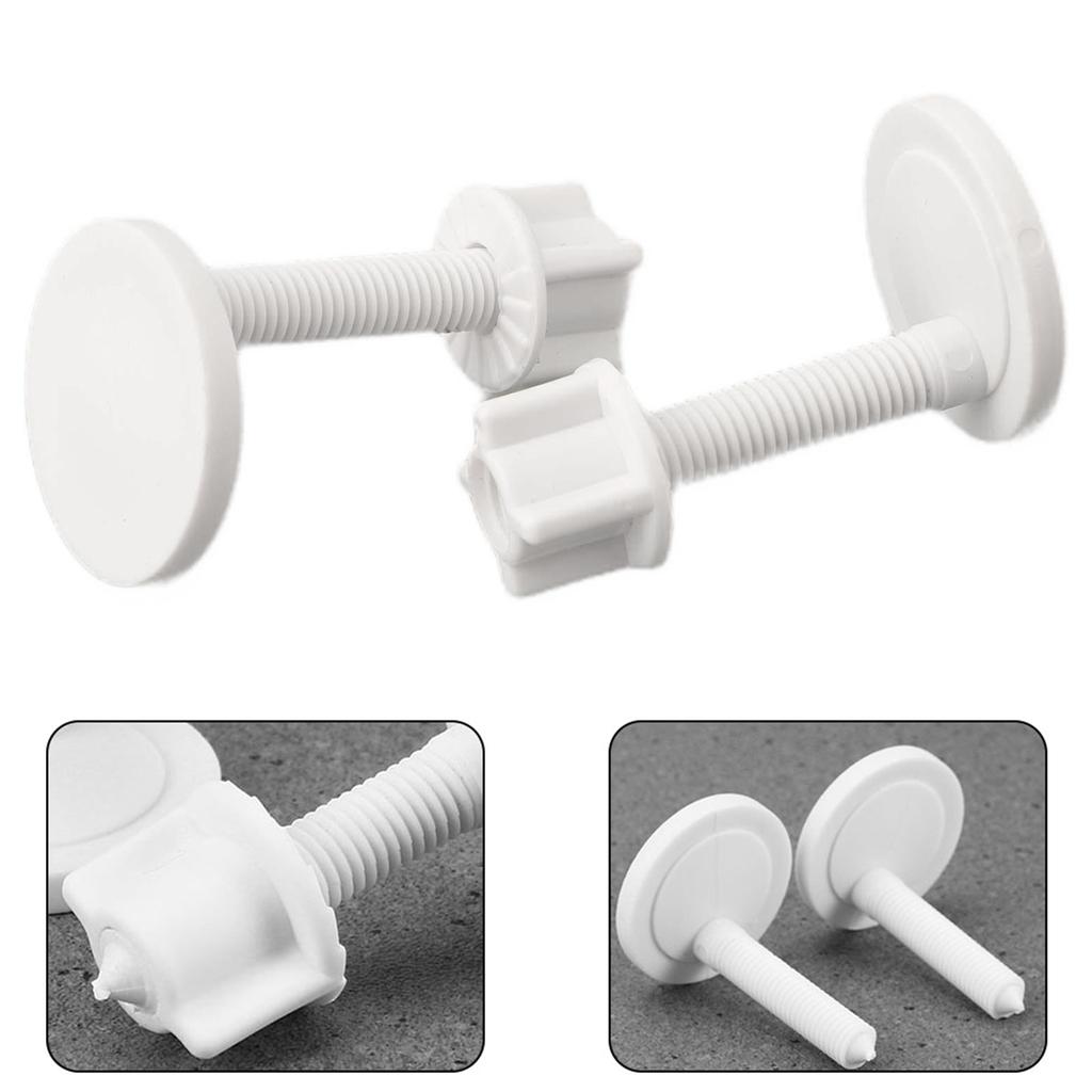 Toilet Hinge Screws Plastic Material Quality Plastic Screw Set