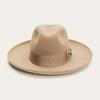 Wool Felt Camel Bow Webbing Top Hat Jazz Top Travel Photo Versatile Hat