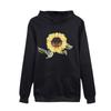 Women SunFlower Printed Pullover Sweatshirt Long Sleeve  Sweatshirt Top