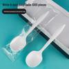 Thickened Disposable White Spoons