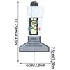 Tread Depth Gauge Tire Depth Gauge Tool Digital 0-25.4mm Range Wear Checker 0.01mm Resolution Handheld Measuring Tool For Car &
